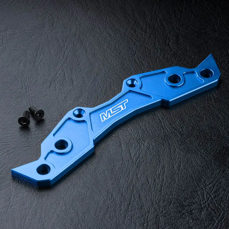Mst Alum. Bumper Support L - Blue 1