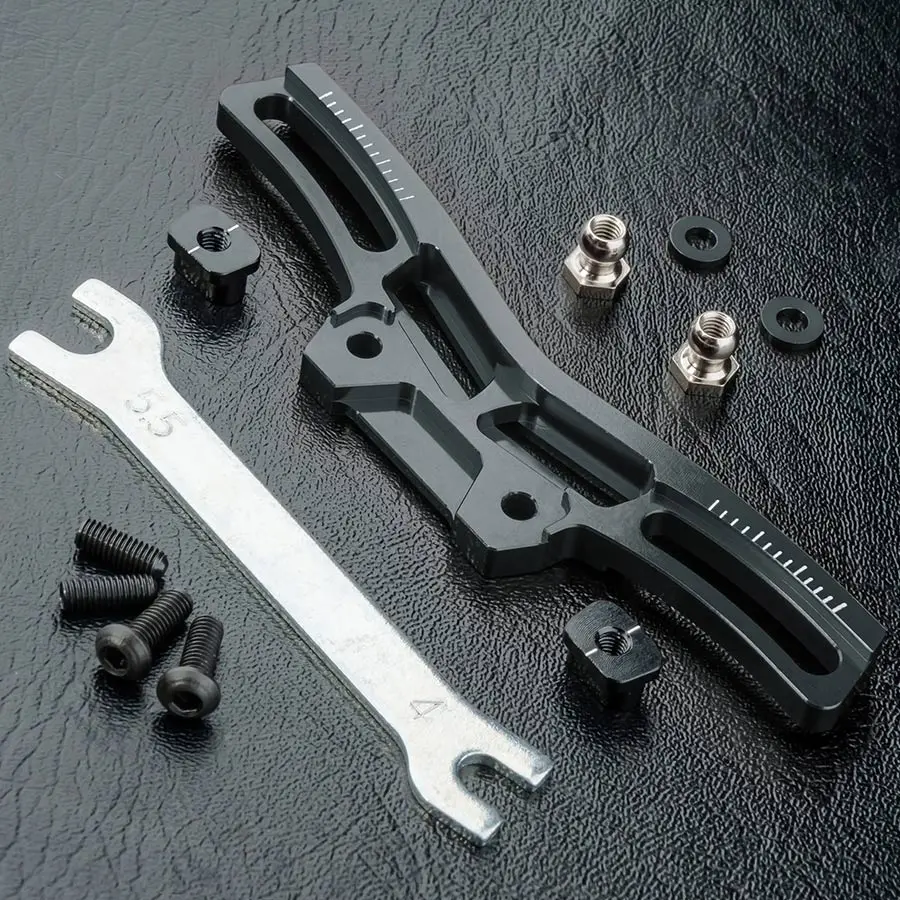 Mst Rmx 2.0 Alum. Front Damper Stay - Black 1