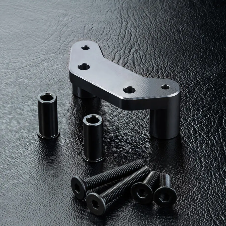 Mst Rmx Alum. Steering Arm Mount - Black 1