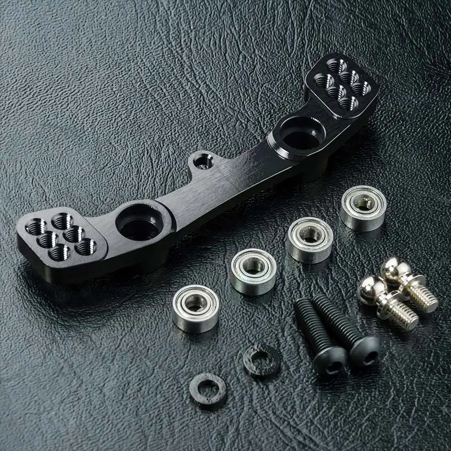 Mst Rmx Alum. Steering Joint Plate - Black 1