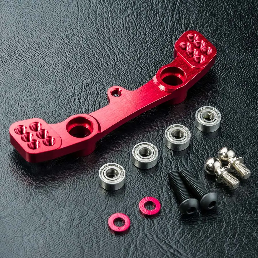Mst Rmx Alum. Steering Joint Plate - Red 1