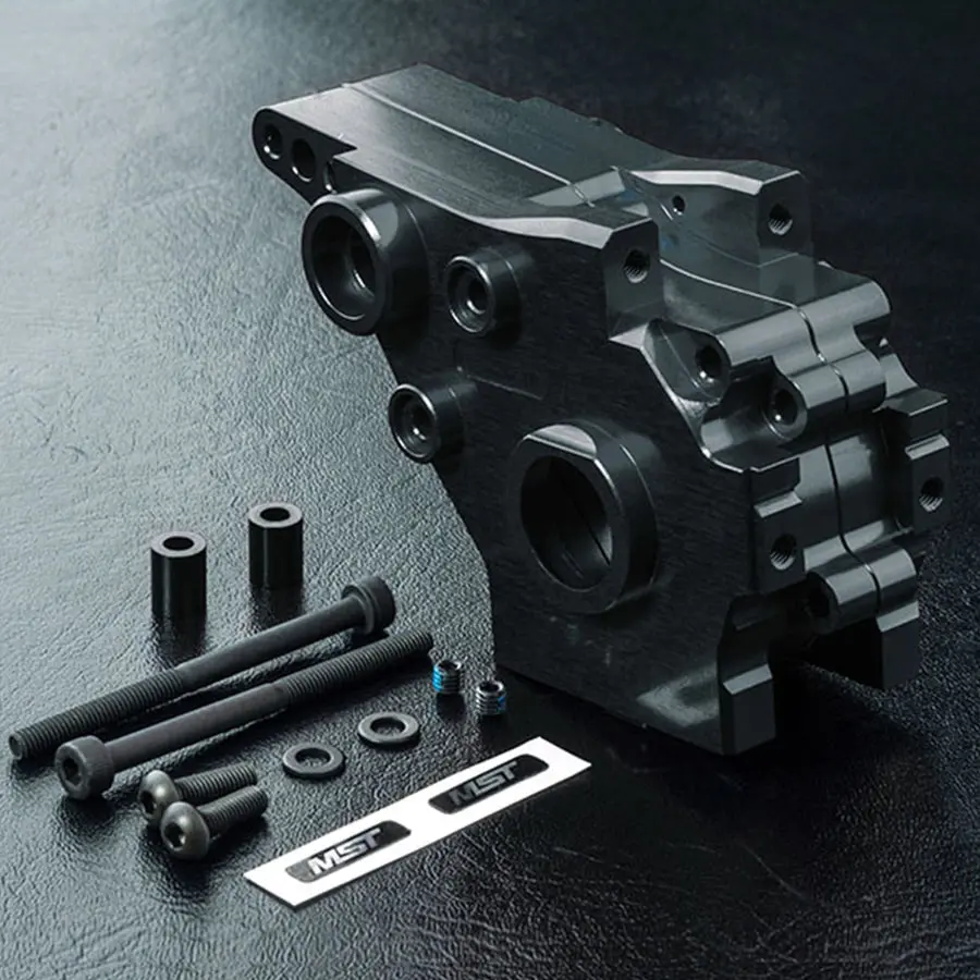 Mst Rmx 2.0 Alum. Rear Gearbox - Black 1