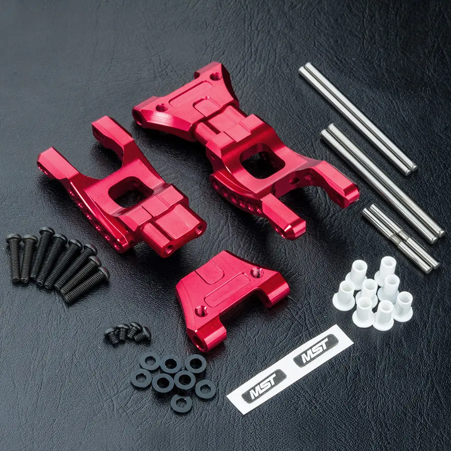 Mst Mb Alum. Rear Lower Arm Set - Red 1