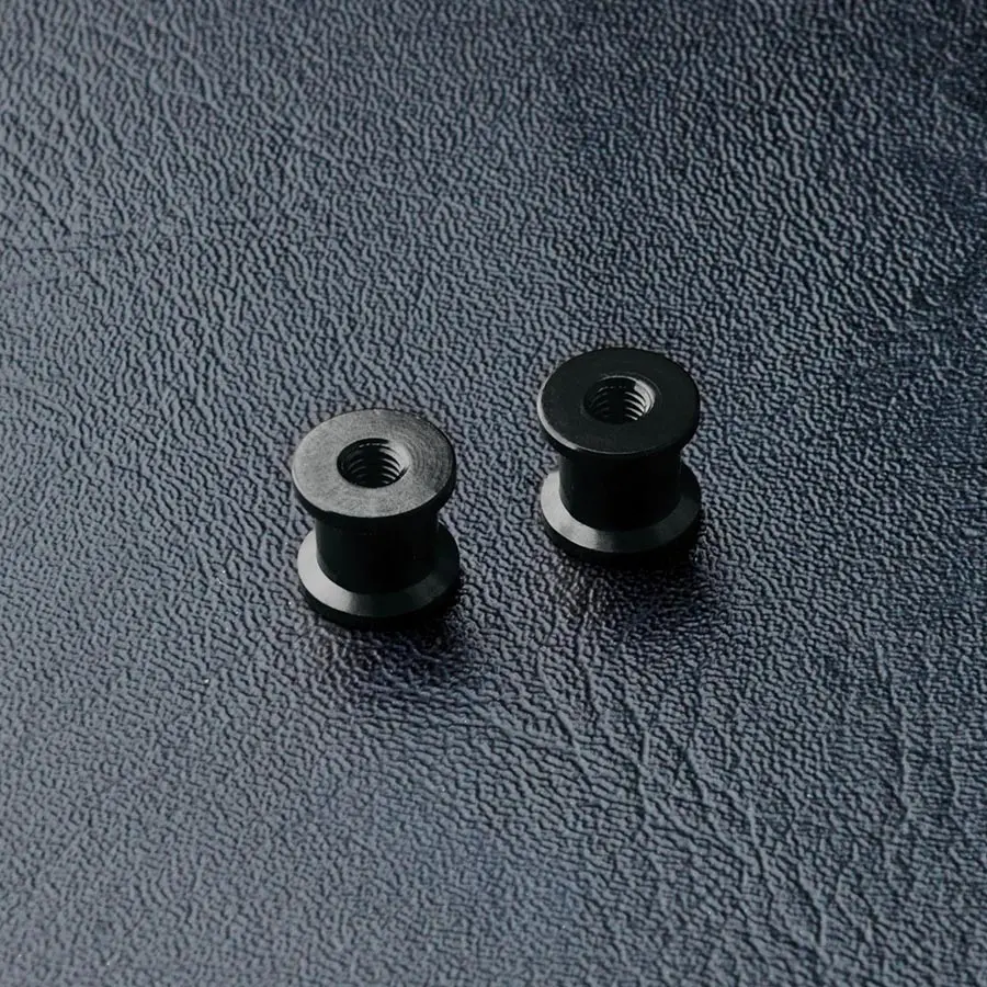 Mst Alum. Post M3 X 7.5 - Black 1