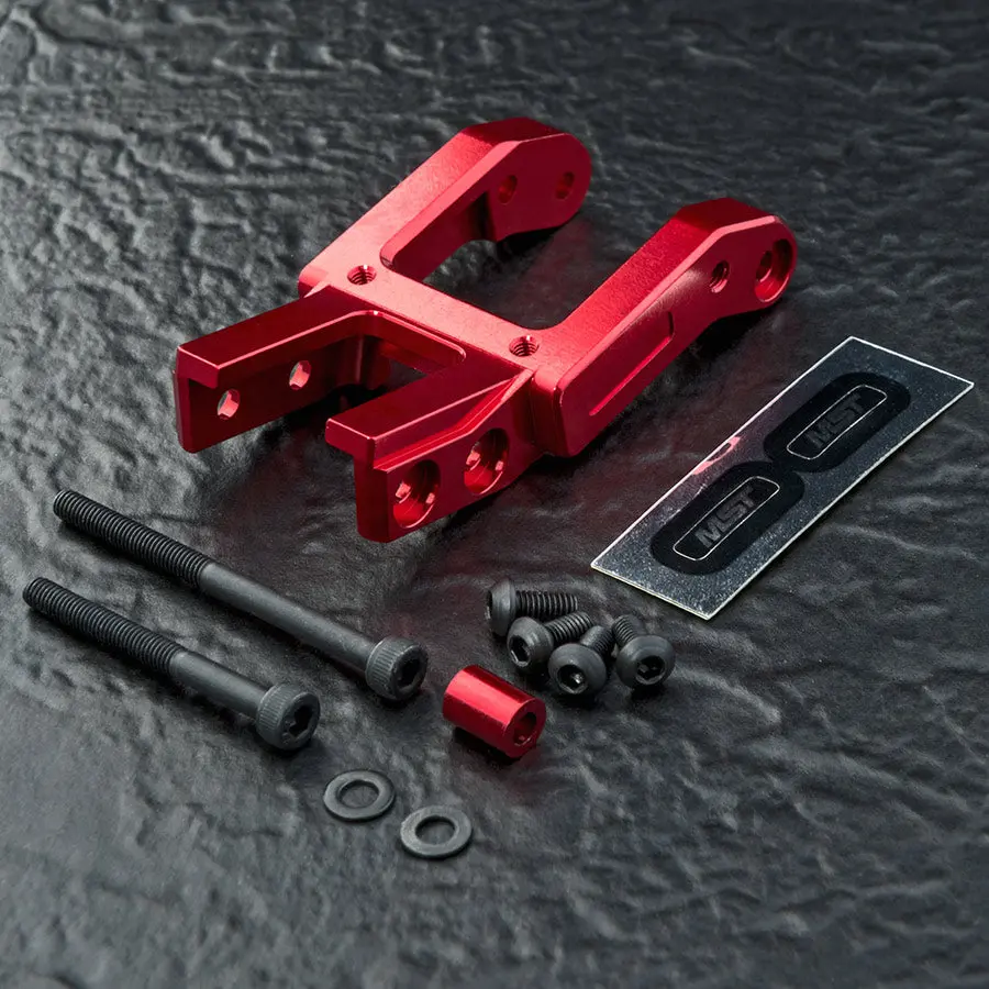Mst Rmx Alum. Integrated Upper Deck Connector - Red 1