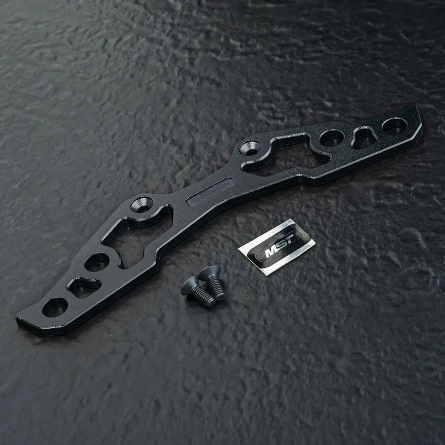 Mst Alum. Lightweight Bumper Support L - Black 1