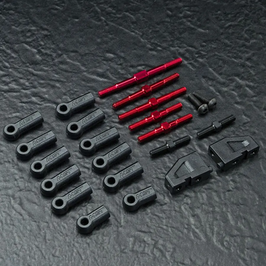 Mst Rmx 2.5 Turnbuckle Shaft Set - Red 1