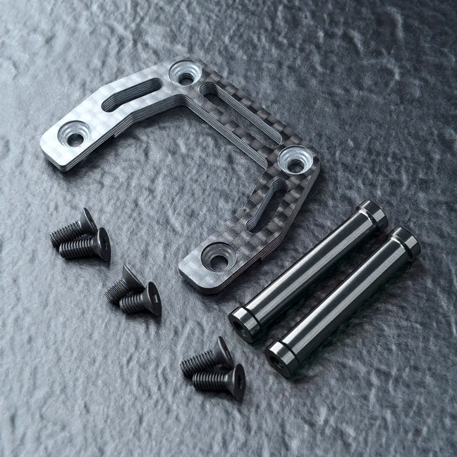 Mst Kmw Carbon Front Upper Brace Set - Black 1