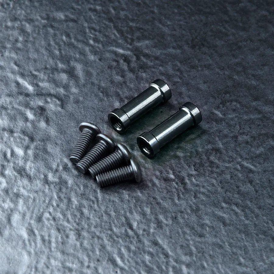 Mst Alum. Post M3 X 15 - Black 1