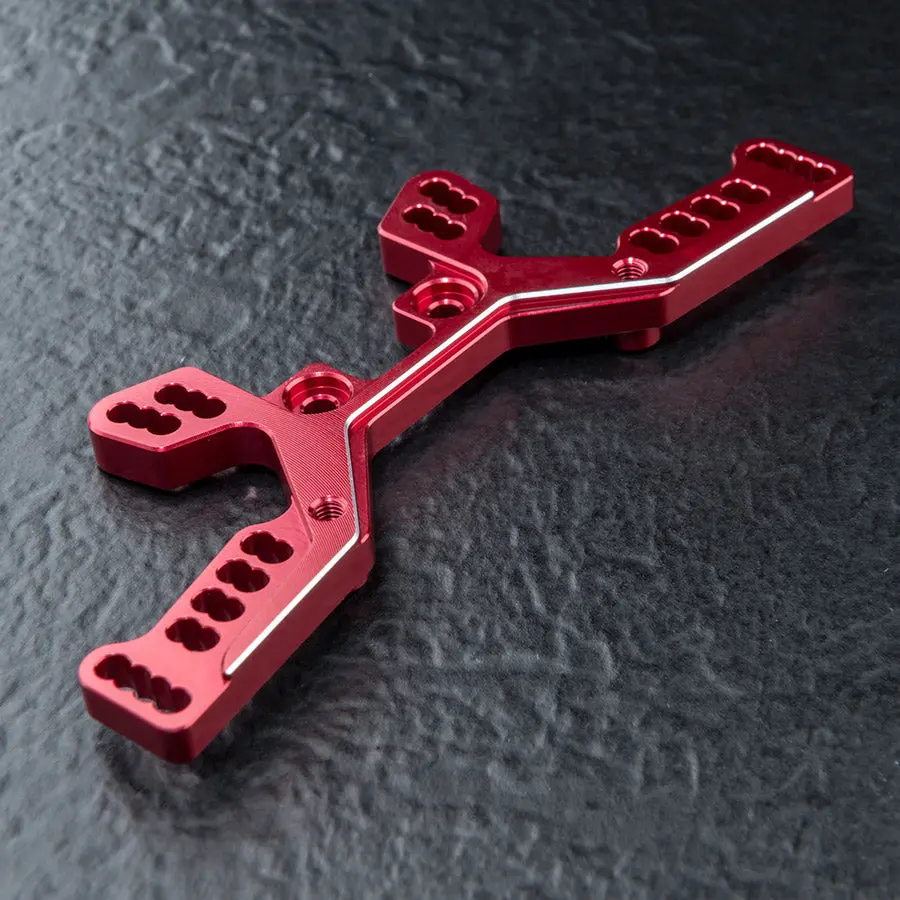 Mst Rmx-M Alum. Rear Damper Stay - Red 2