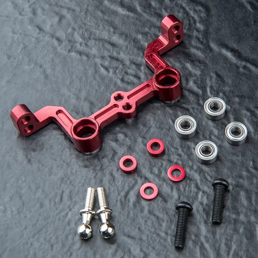 Mst Alum. Steering Joint Plate - Red 1