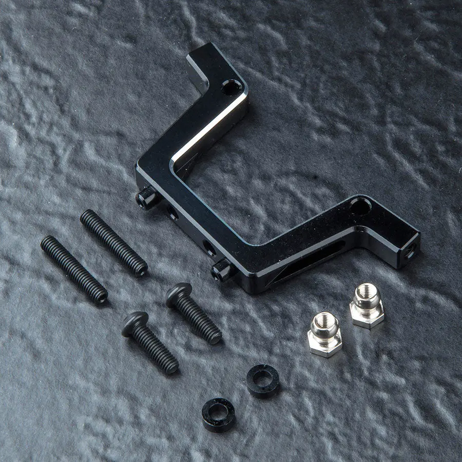 Mst Frx Alum. Front Damper Stay - Black 1
