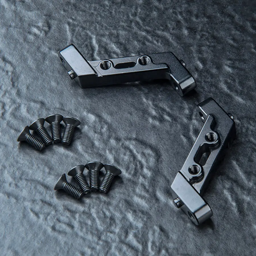 Mst Frx Alum. Bulkhead Set - Black 1