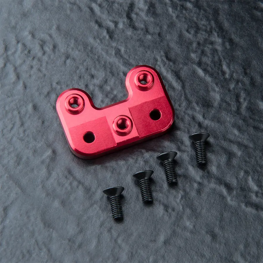 Mst Alum. Steering Arm Mount - Red 1