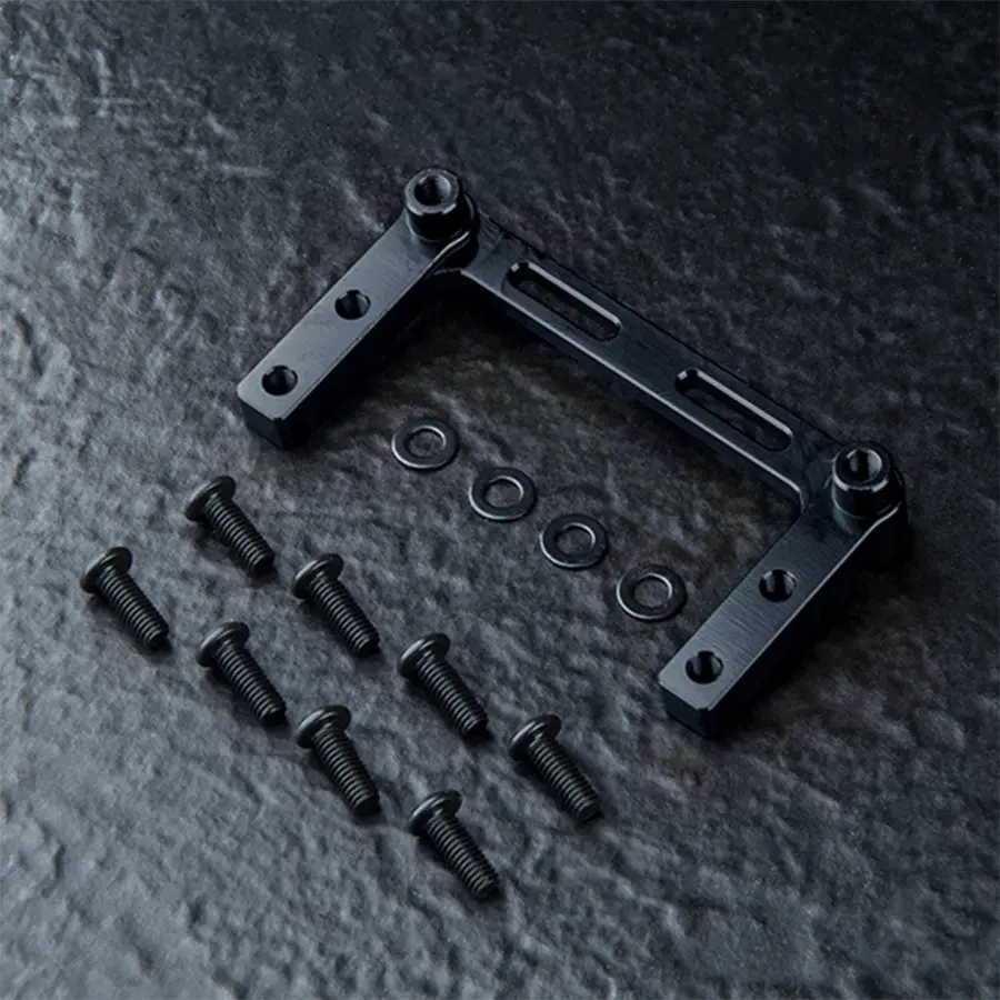 Mst Rmx 4 Alum. Servo Mount - Black 1