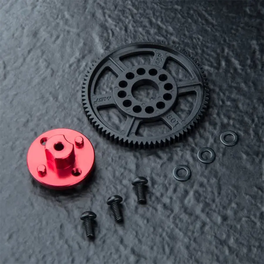 Mst Rmx 4 Alum. Spur Gear Holder - Red 1