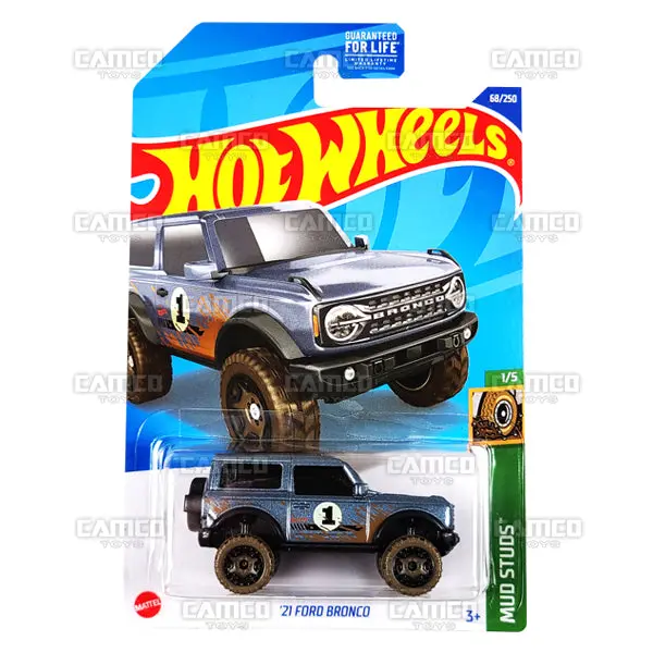 21 Ford Bronco #68 - 2022 Hot Wheels 1