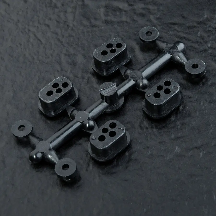 Mst Shaft Bush & Spacer Set - Black 1