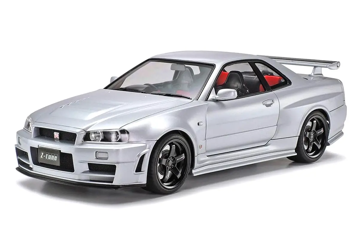 Tamiya 1/24 Nissan Nismo R34 Gt-R Z-Tune Model Car Kit 1