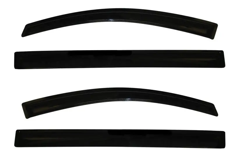 Avs 11-18 Toyota Sienna Ventvisor Outside Mount Window Deflectors 4Pc - Smoke 1
