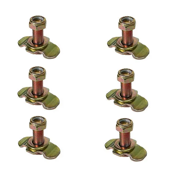 L-Track Threaded Stud Fitting - 6 Pack 1