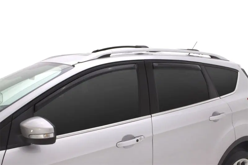 Avs 13-18 Ford Escape Ventvisor In-Channel Front & Rear Window Deflectors 4Pc - Smoke 1