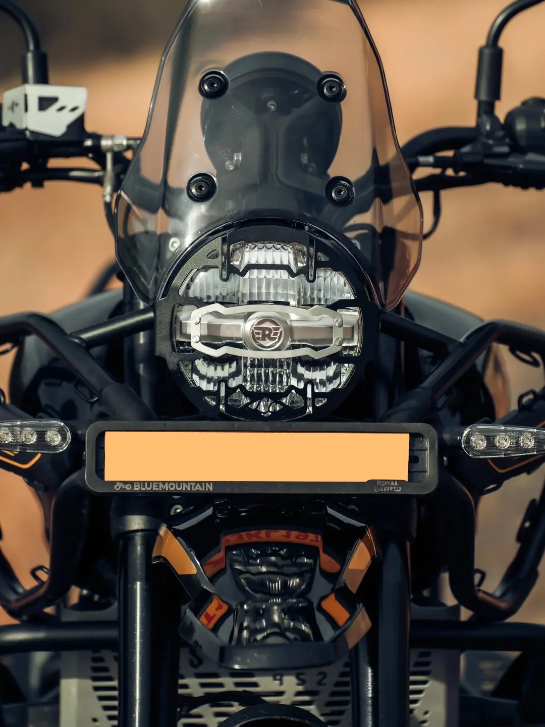 Legundary Himalayan 450 Cosmic Headlight Grill 1