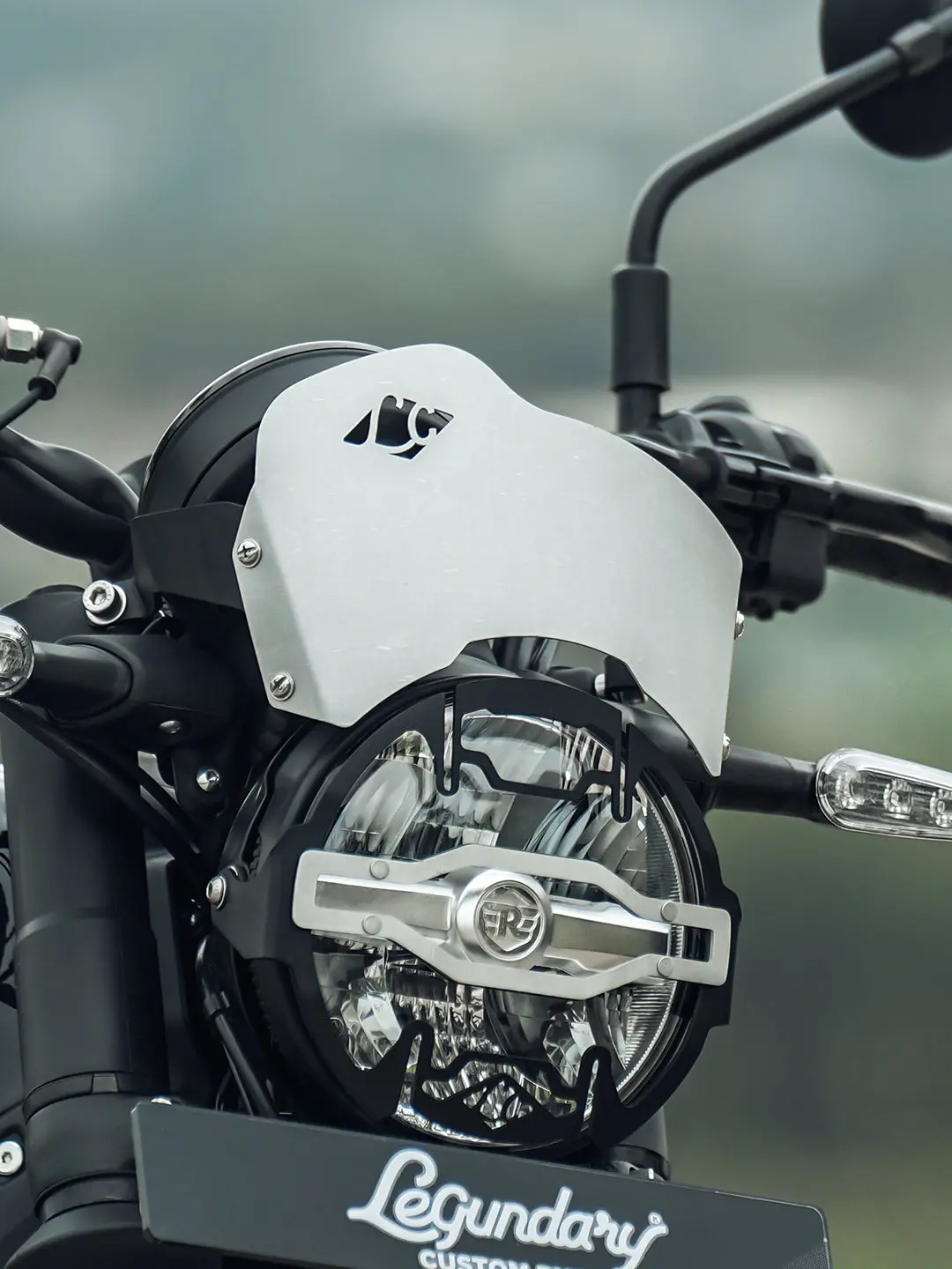 Legundary Re Guerrilla 450 Cosmic Headlight Grill 1