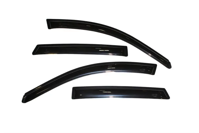 Avs 03-08 Pontiac Vibe Ventvisor Outside Mount Window Deflectors 4Pc - Smoke 1