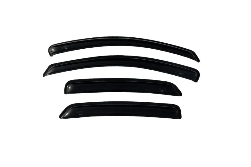 Avs 05-07 Ford Five Hundred Ventvisor Outside Mount Window Deflectors 4Pc - Smoke 1