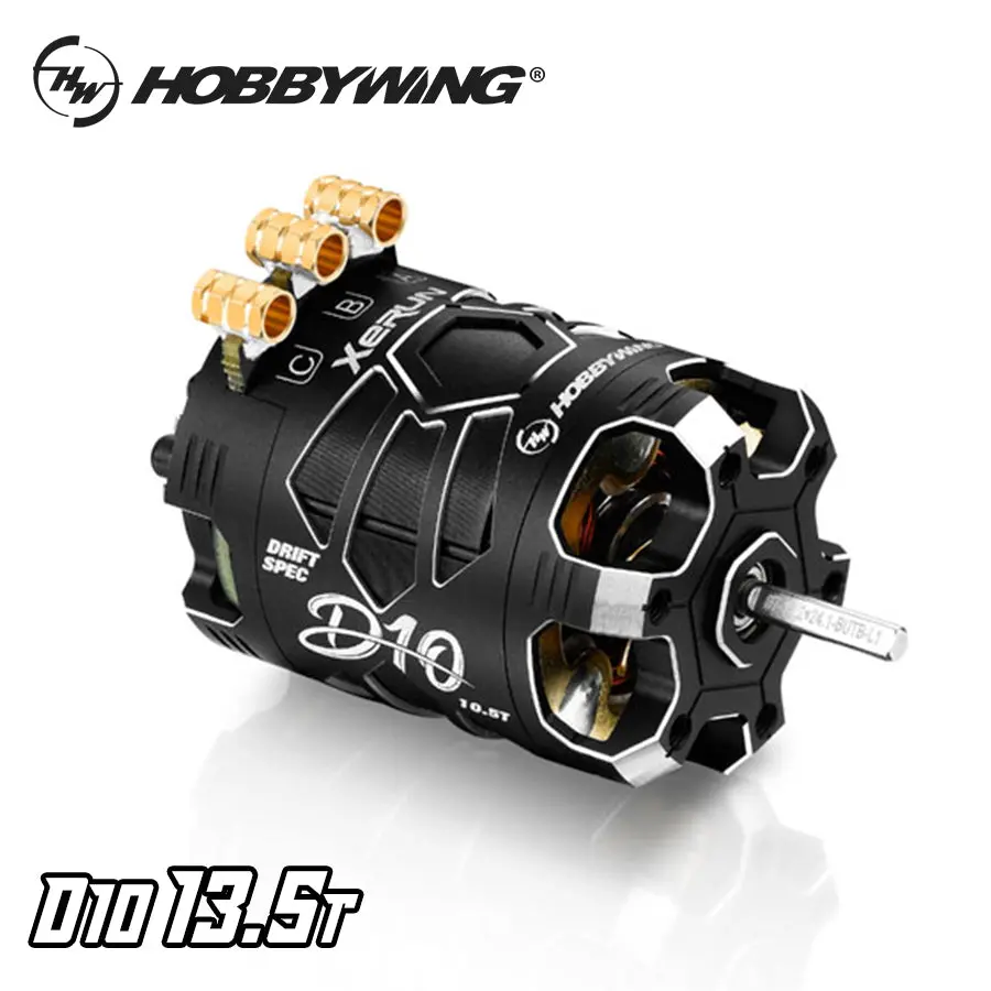 Hobbywing Xerun D10 13.5T Motor - Black 1