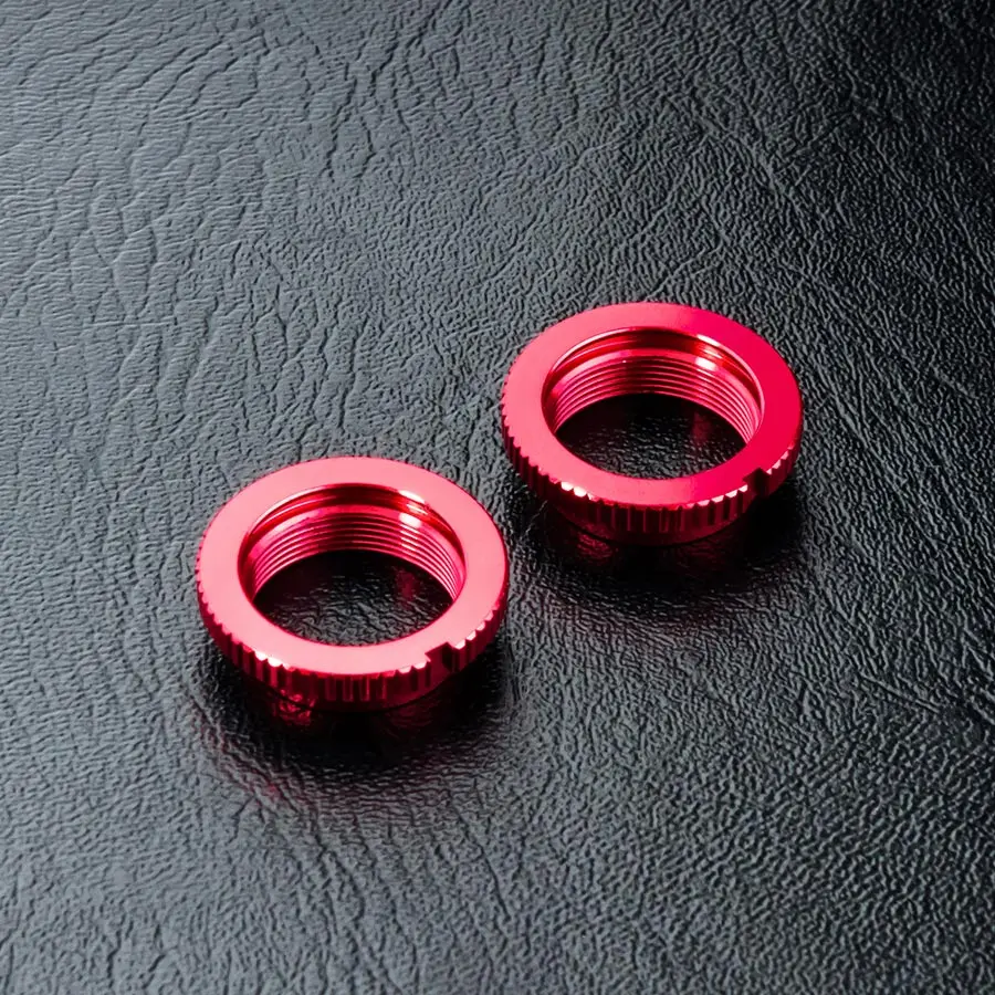 Mst Alum. Spring Retainer - Red 1