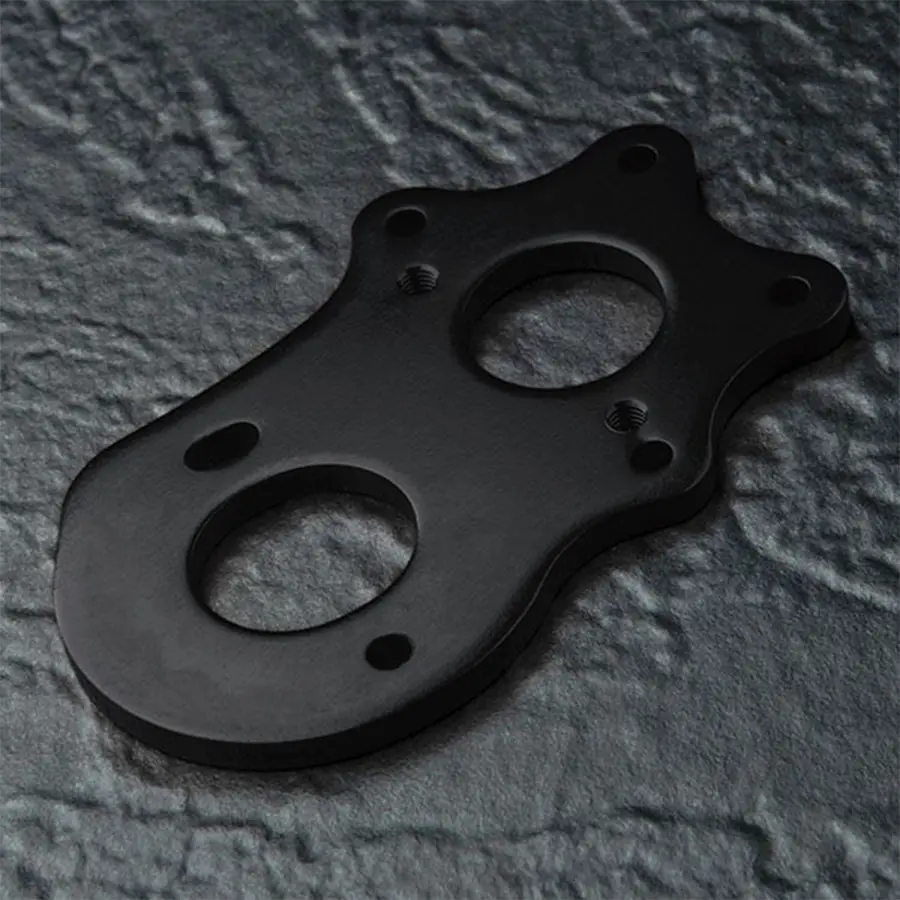 Mst Rmx Alum. Spur Gearbox Motor Mount - Black 1