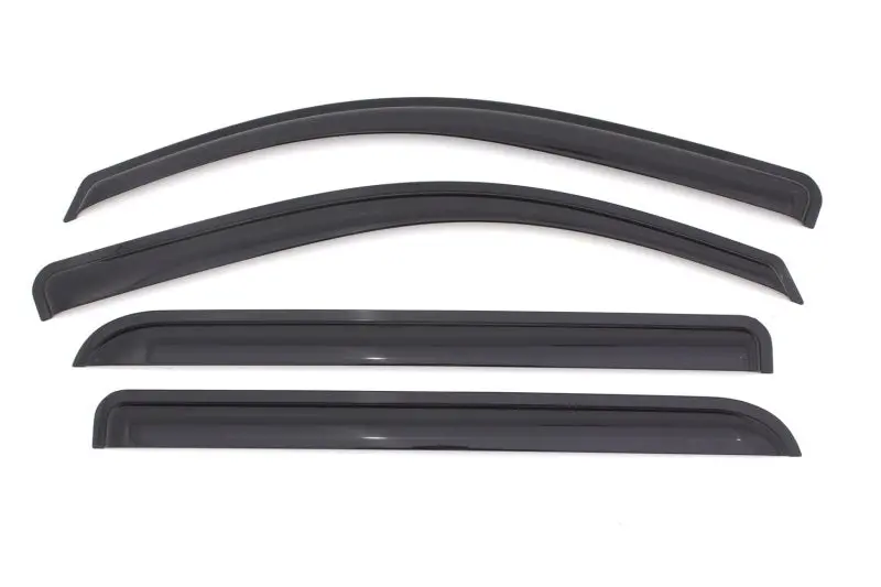 Avs 15-18 Chevy Silverado 2500 Crew Cab Ventvisor Outside Mount Window Deflectors 4Pc - Smoke 1