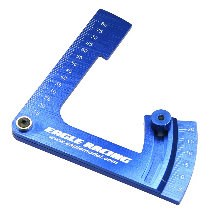 Eagle Racing High Angle Camber Gauge - Blue 1