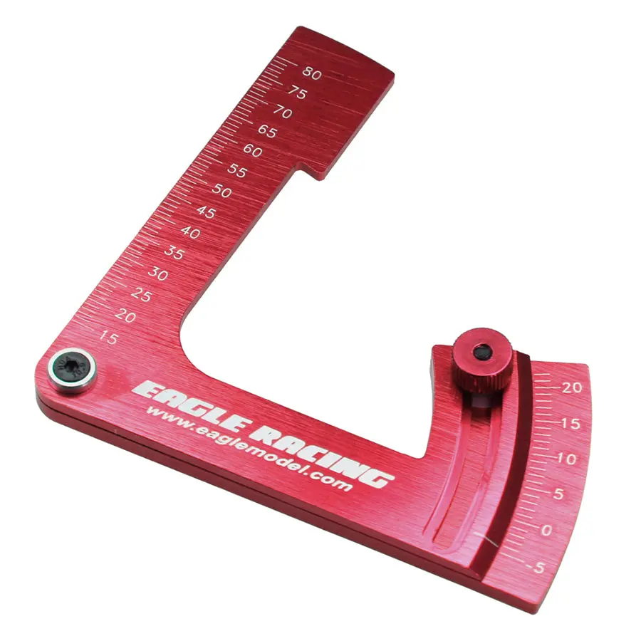 Eagle Racing High Angle Camber Gauge - Red 1
