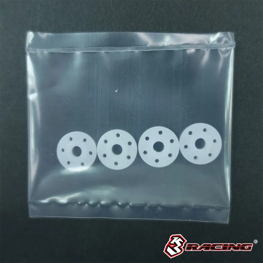 3Racing Machined Pom 6 Hole Damper Pistons 1.1 X 6 1