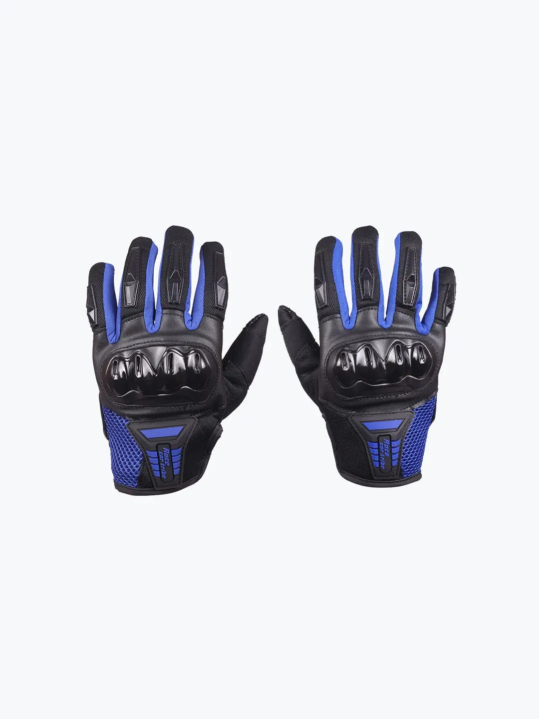 Race Car Tribe Gloves Economy Blue 1