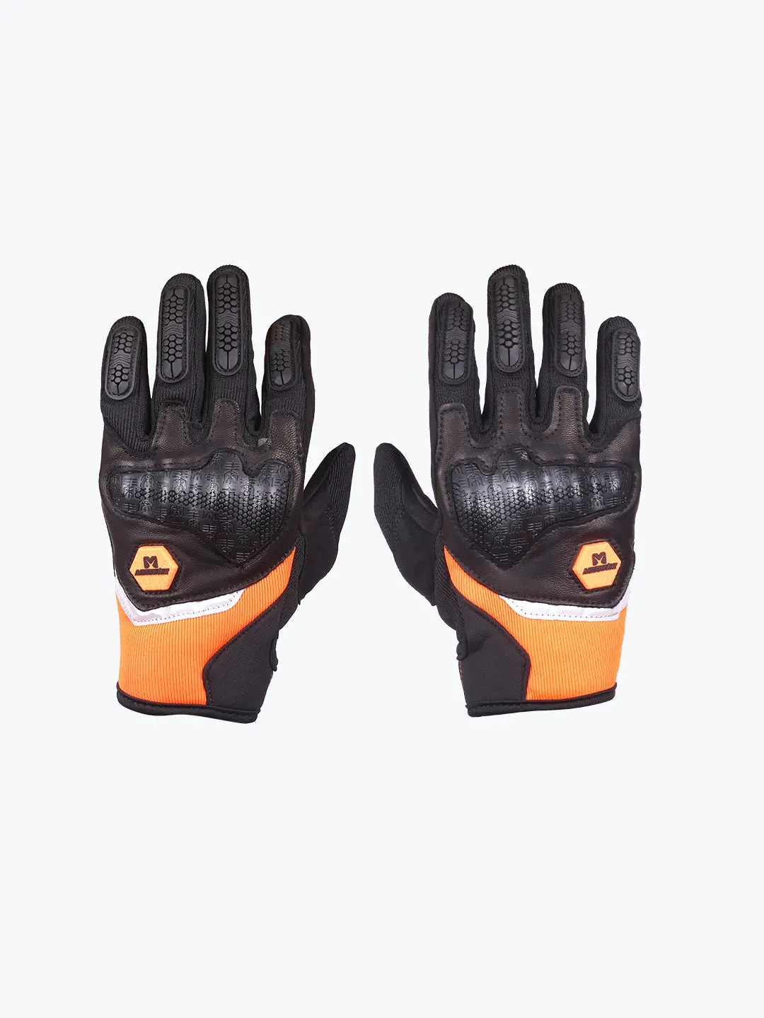 Masontex Full Gloves Black Orange M30iv 1