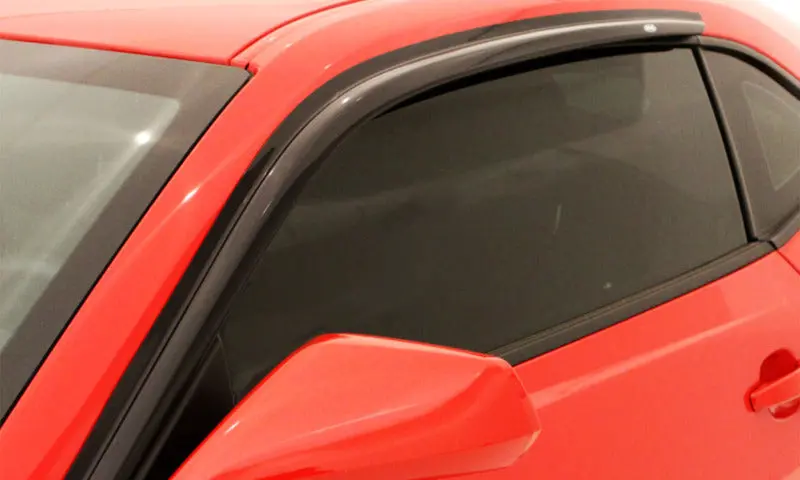 Avs 12-15 Honda Civic Coupe Ventvisor Outside Mount Window Deflectors 2Pc - Smoke 1