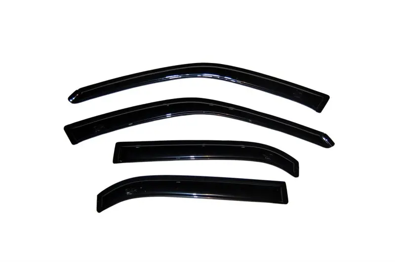 Avs 98-02 Chevy Prizm Ventvisor Outside Mount Window Deflectors 4Pc - Smoke 1
