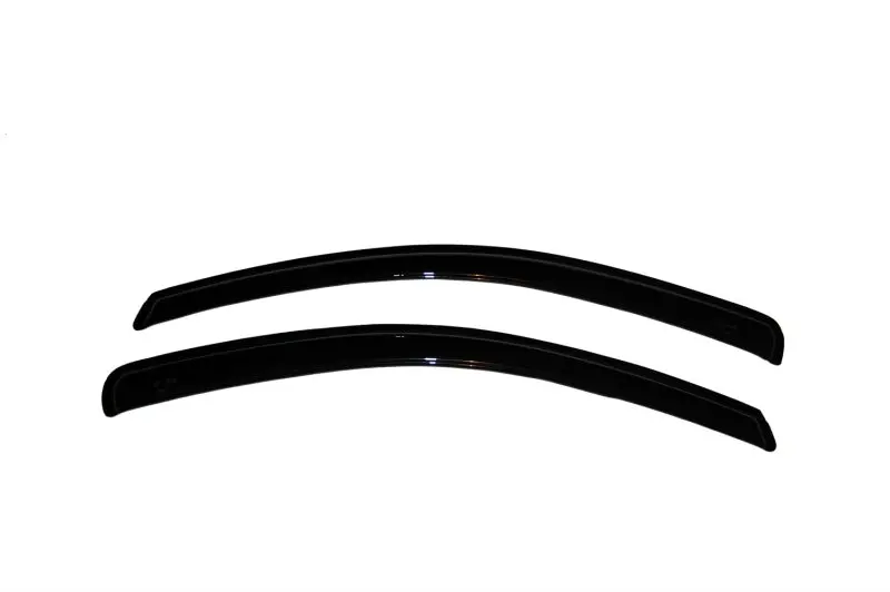 Avs 80-96 Ford Bronco Standard Cab Ventvisor Outside Mount Window Deflectors 2Pc - Smoke 2