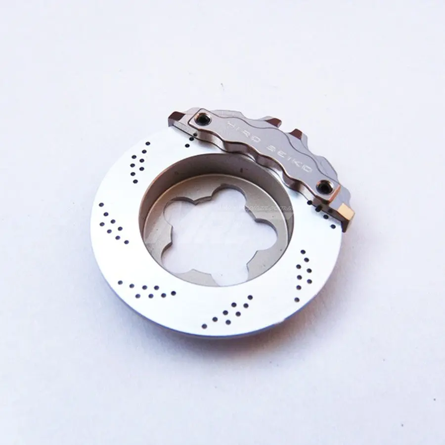 Hiro Seiko Alum. Brake Disc Evo-Ii - Titanium 1