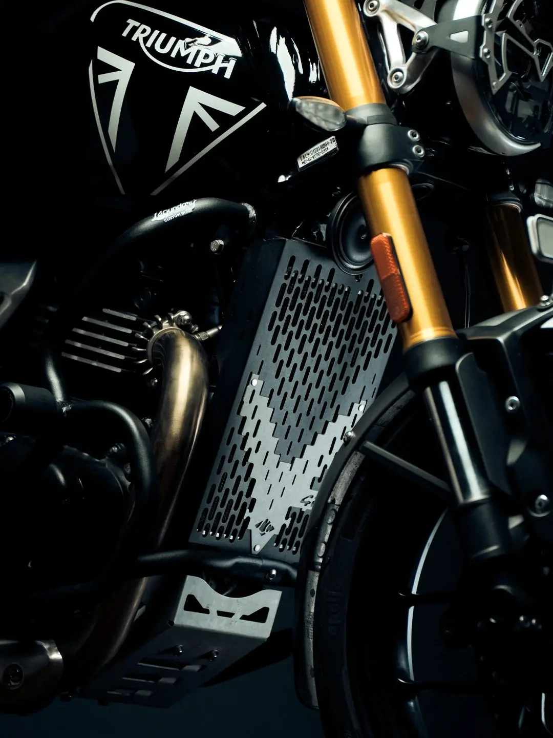Legundary Triumph Speed 400 Vector Radiator Grill 1