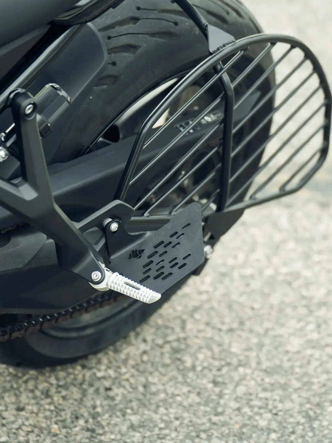 Legundary Triumph Tiger 660 Bolster Pillion Foot Rest 1