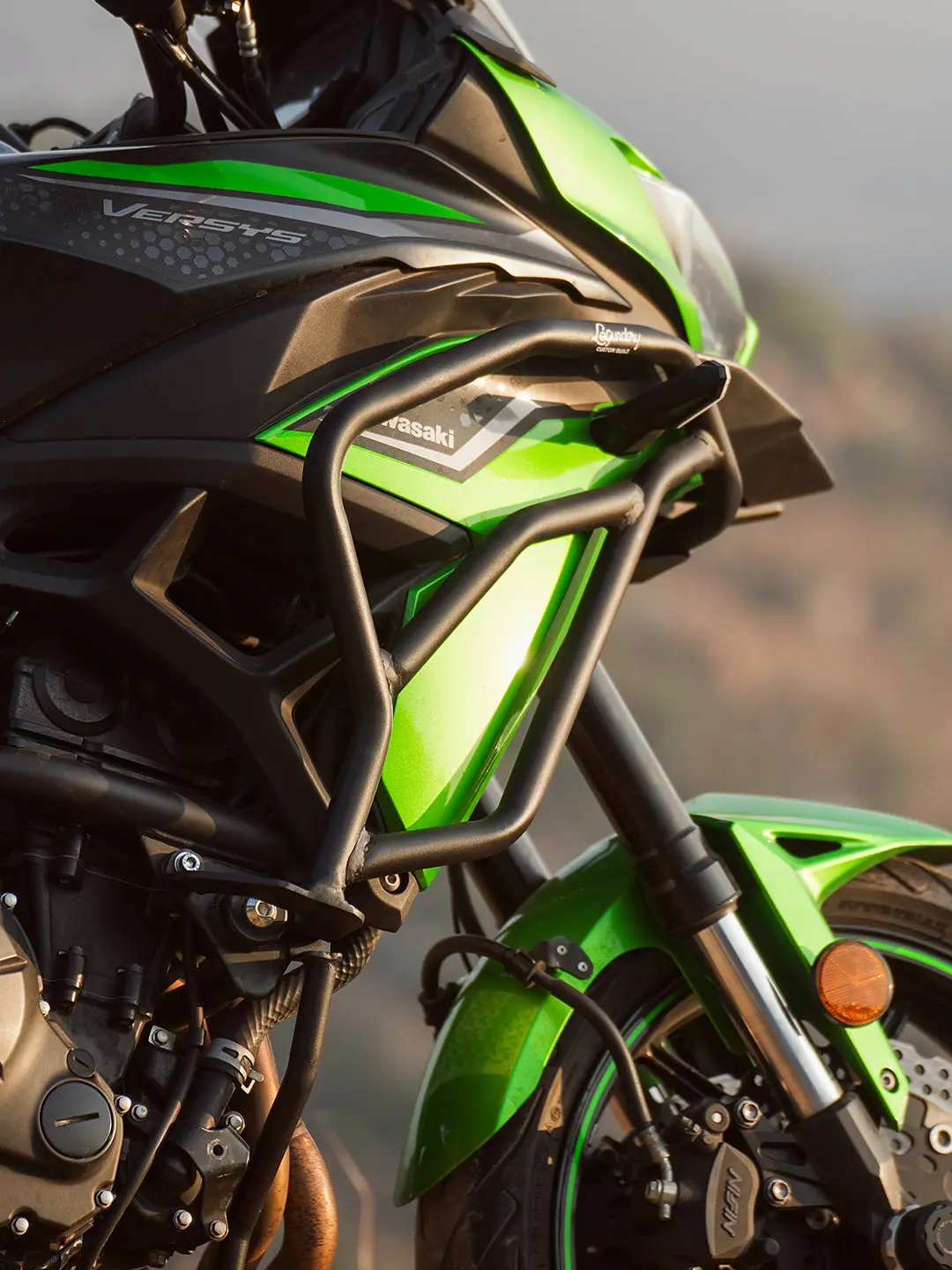 Legundary Kawasaki Versys 650 Adrinex Crash Guard 1