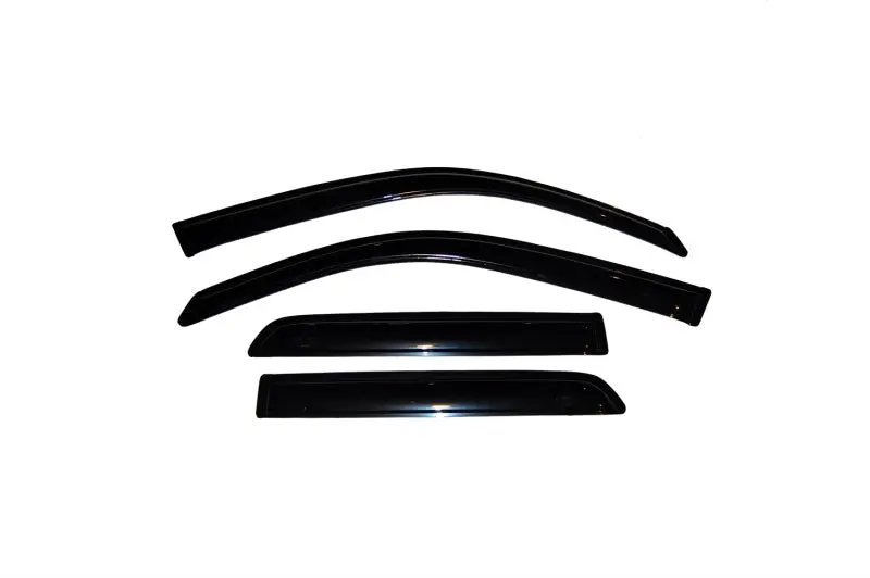 Avs 03-09 Toyota 4Runner Ventvisor Outside Mount Window Deflectors 4Pc - Smoke 1