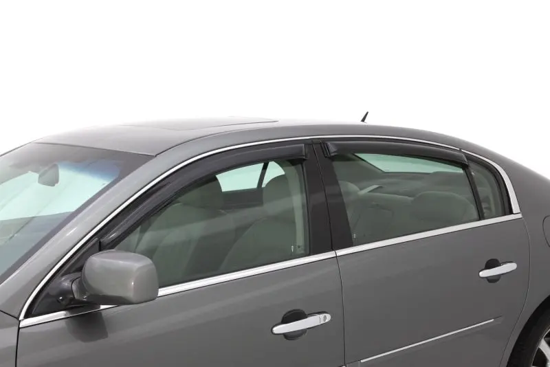 Avs 06-12 Buick Lucerne Ventvisor Outside Mount Window Deflectors 4Pc - Smoke 1