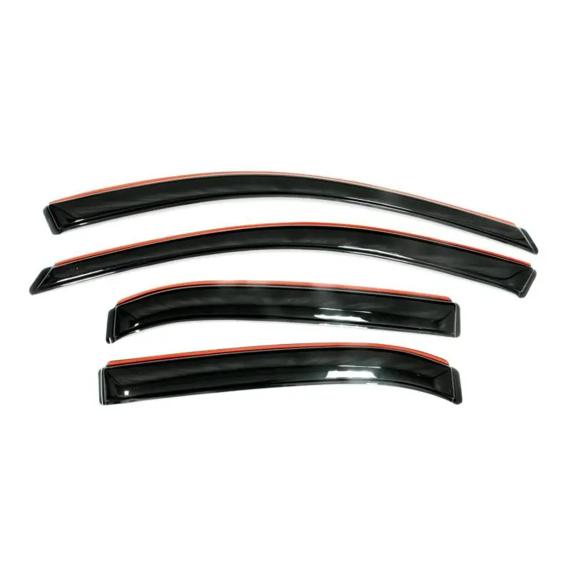 Avs 17-19 Nissan Rogue Sport Ventvisor In-Channel Front & Rear Window Deflectors 4Pc - Smoke 1
