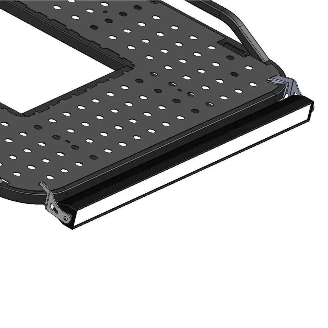 50" Light Bar Roof Rack Mounting Bracket Kit 1